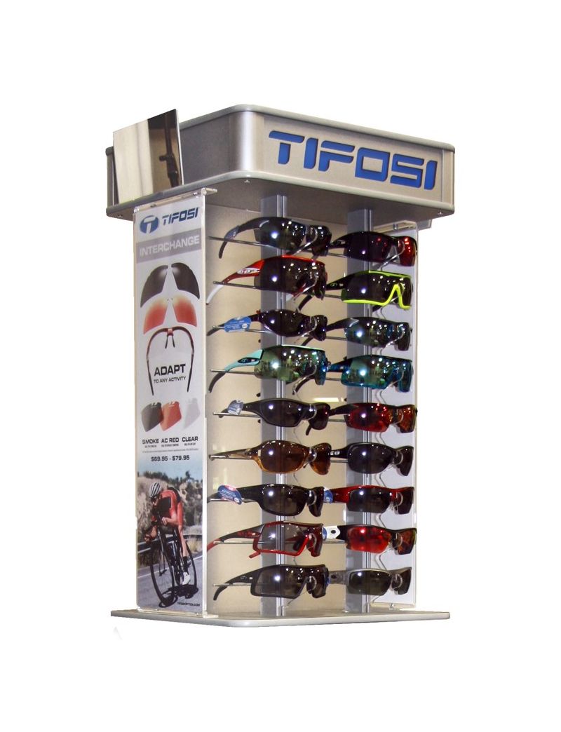 Ekspozytor TIFOSI 36 sztuk szary (NEW)