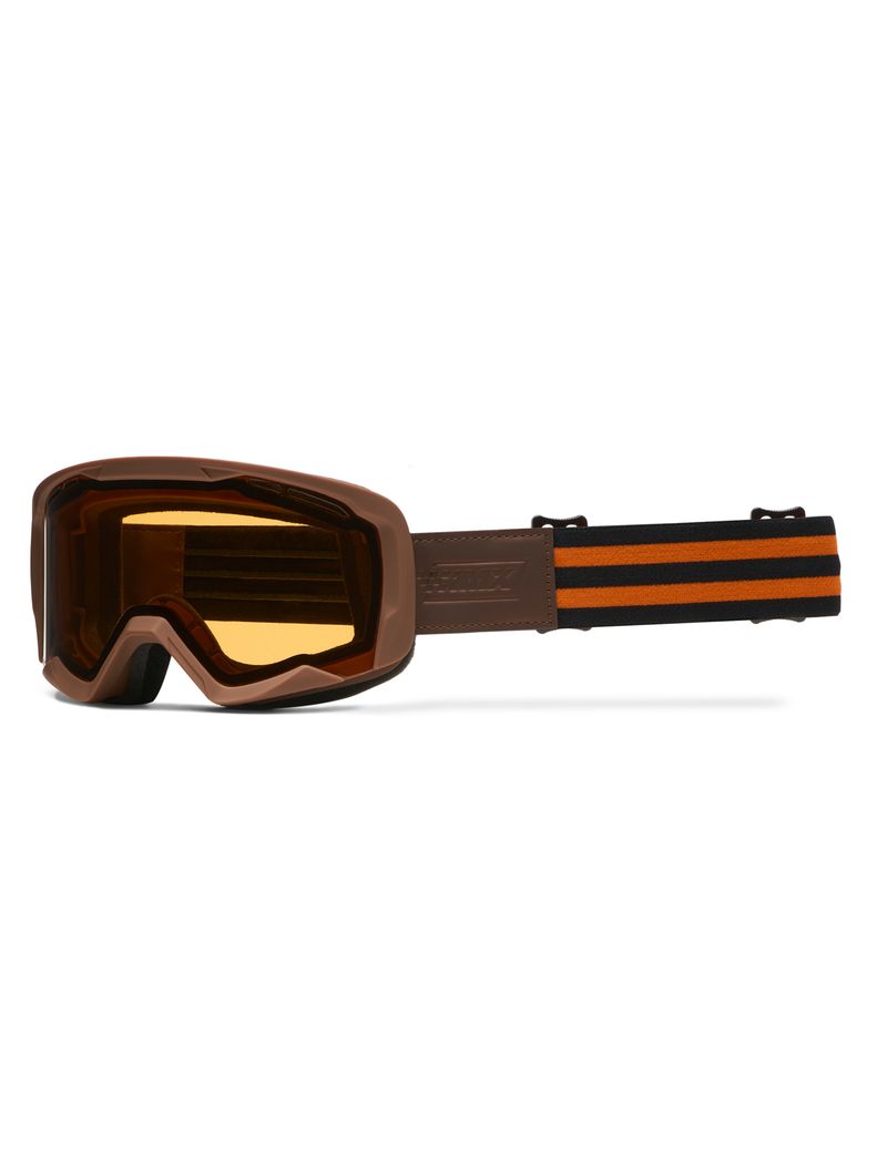 Gogle IMX Endurance Rust Brown Matt/Orange (szyba orange + clear)