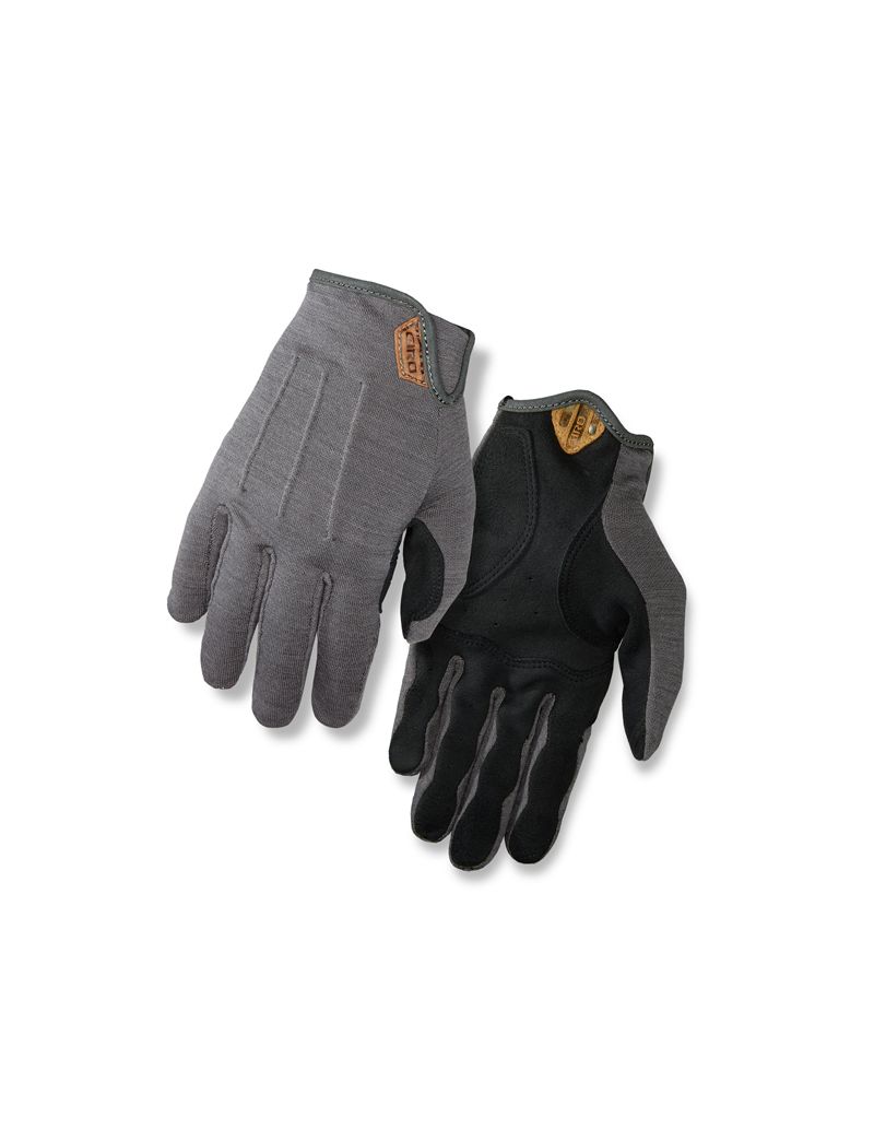 Rękawiczki męskie GIRO D'WOOL długi palec titanium roz. XXL (obwód dłoni od 267 mm / dł. dłoni od 211 mm) (NEW) 