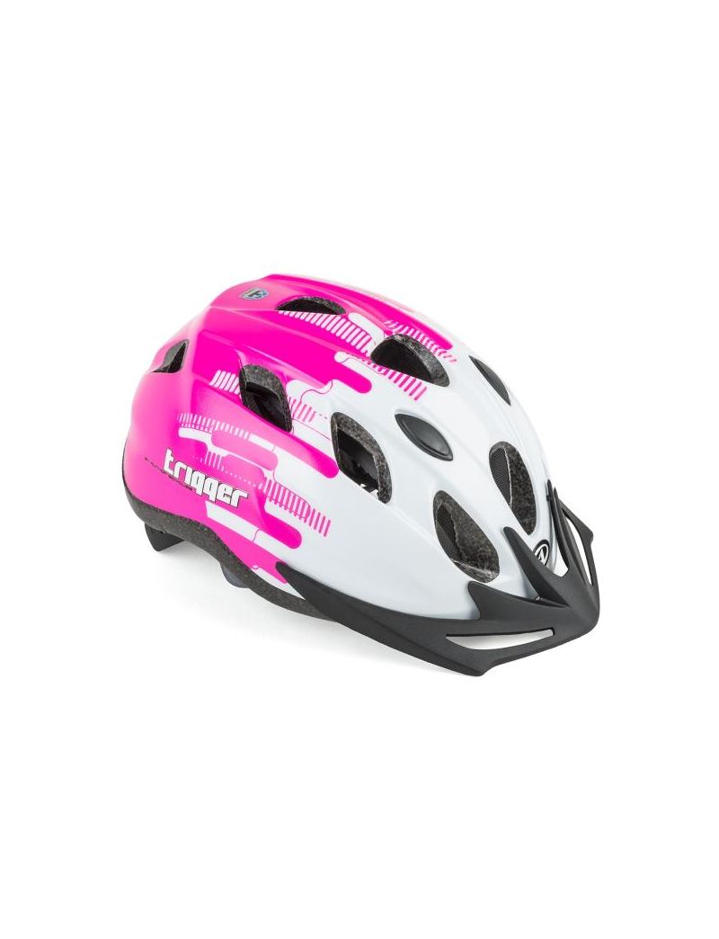 Kask AUTHOR TRIGGER biało-różowy 52-56  [c]