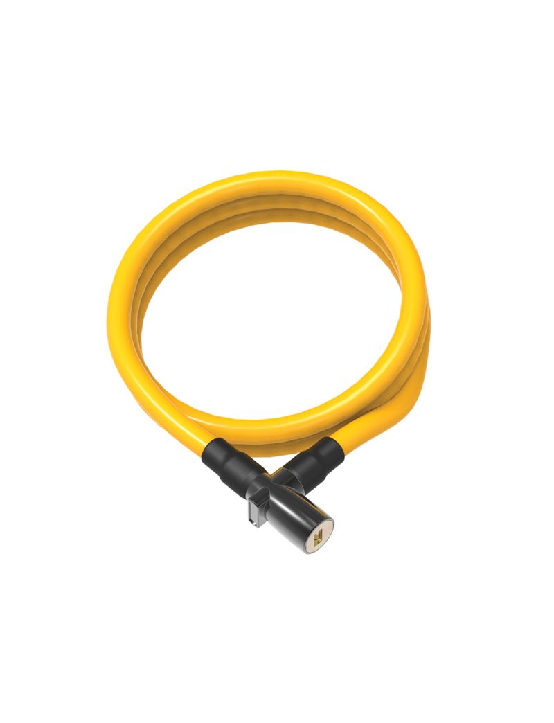 Zapięcie rowerowe ONGUARD 8192YL Linka - 8mm 150cm - 2 x Klucze żółte (NEW) 