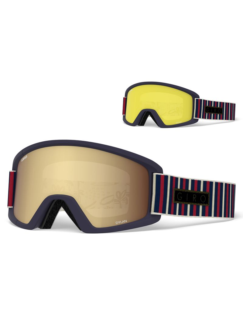 Gogle zimowe GIRO DYLAN CAB VINEYARD (szyba AMBER GOLD 23% S2 + YELLOW 84% S0)