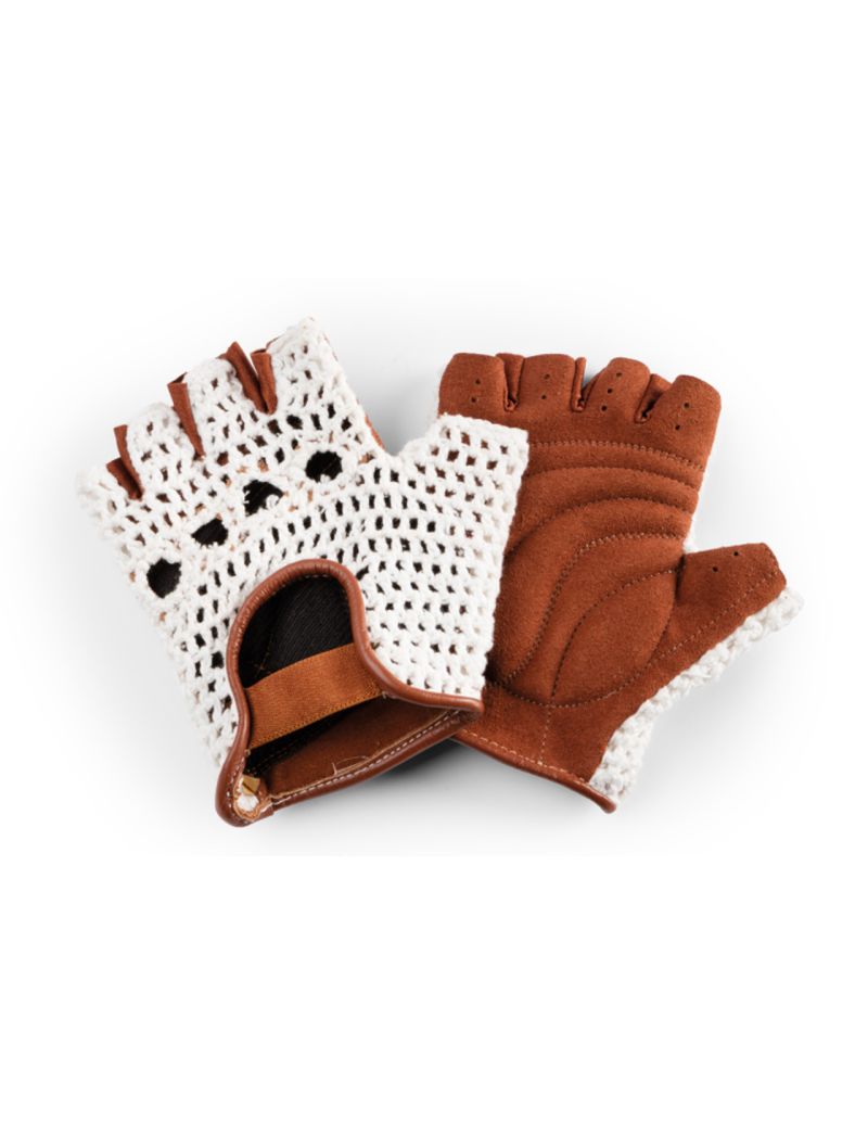 LE GRAND Stitch Lady rękawiczki Brown