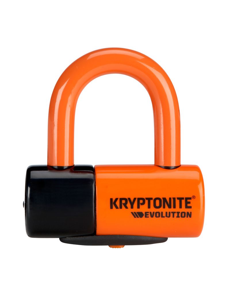KRYPTONITE BLOKADA TARCZY HAMULCOWEJ KRYPTONITE EVOLUTION DISC LOCK PREMIUM PACK ORANGE 