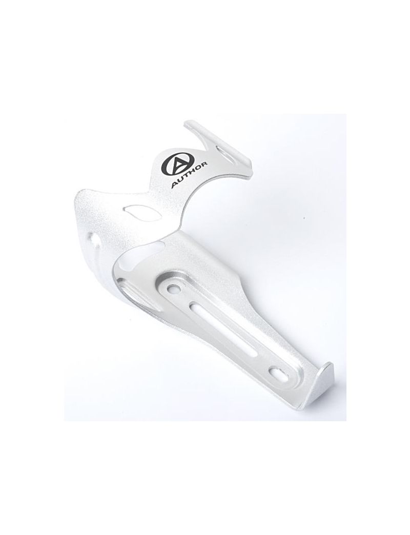 Koszyk na bidon AUTHOR ABC-37 srebrny