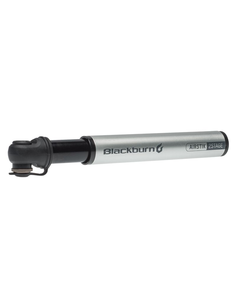 Pompka ręczna BLACKBURN AIRSTIK 2 STAGE HP HV 160psi 86g srebrna (NEW) 