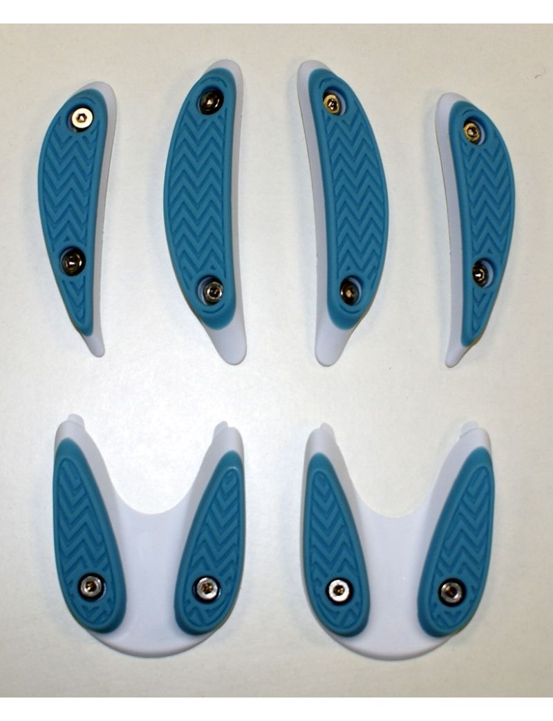 Obcasy do butów mtb GIRO WALKING PAD white mlk blue roz.37