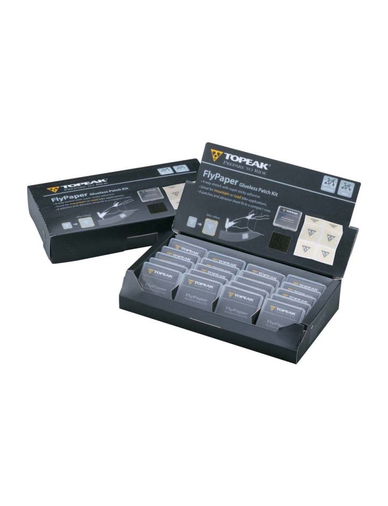 TOPEAK łatki samoprzylepne flypaper glueless patch kit 