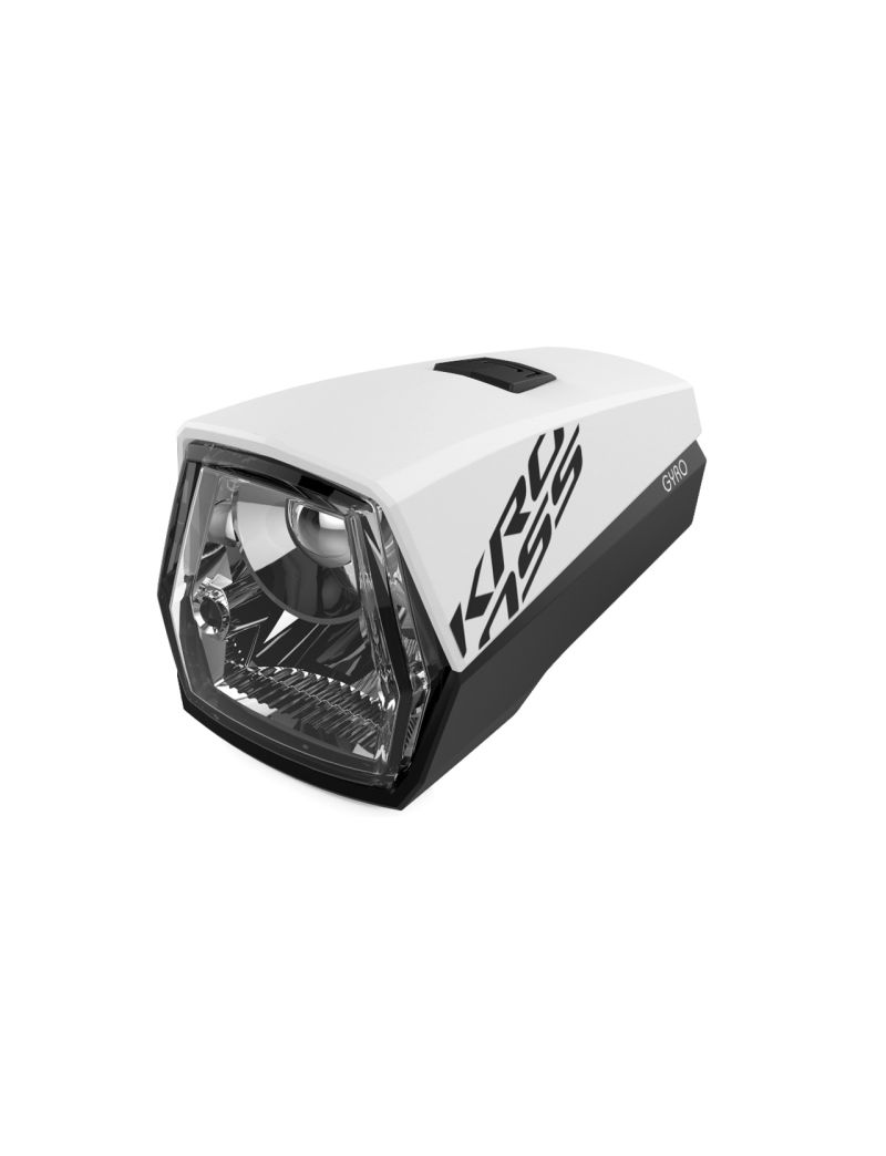 KROSS lampka przednia Gyro Black