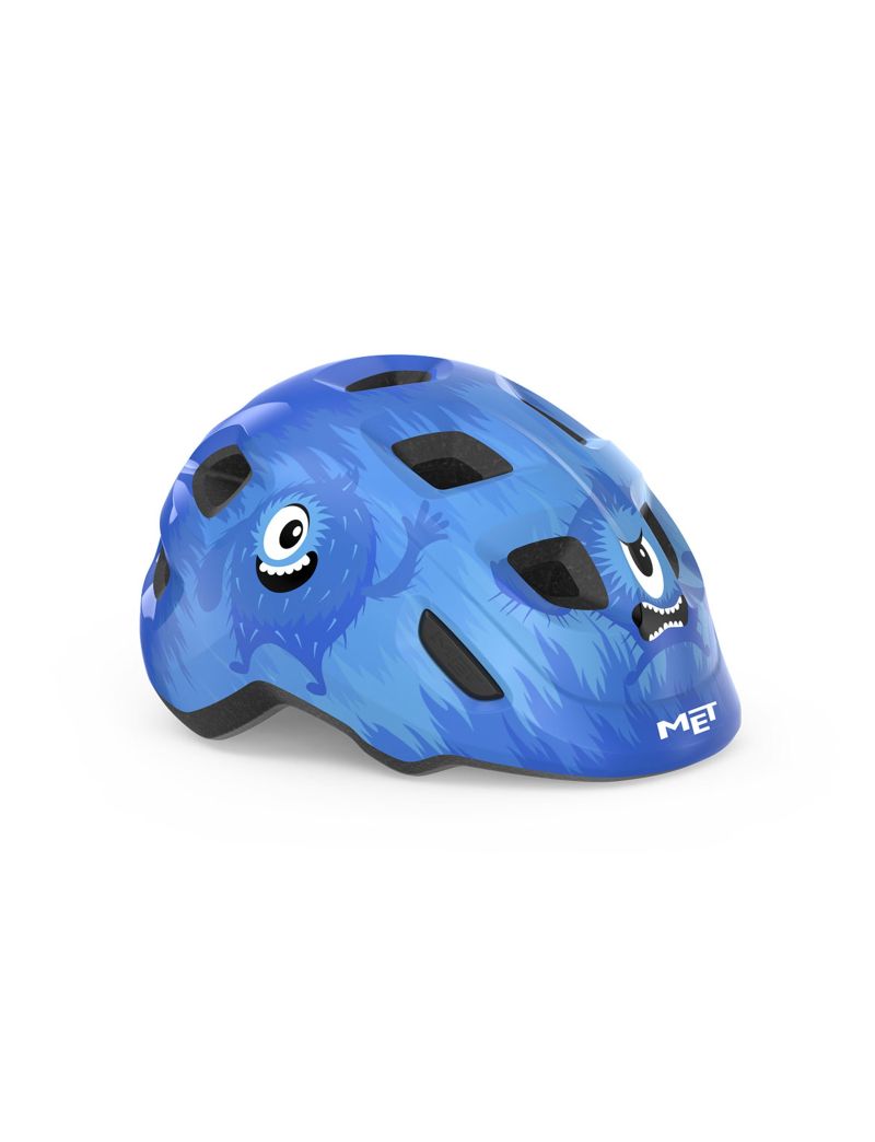 Kask MET Hooray "Monster" niebieski