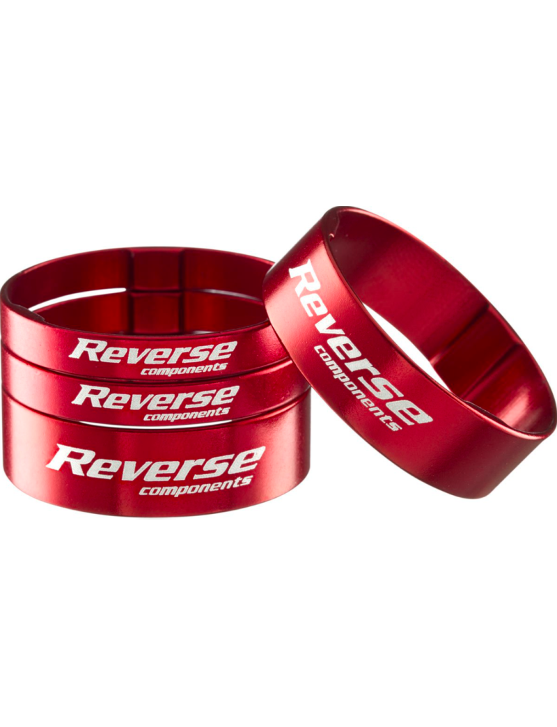 Podkładki REVERSE 1 1/8" czerwony
