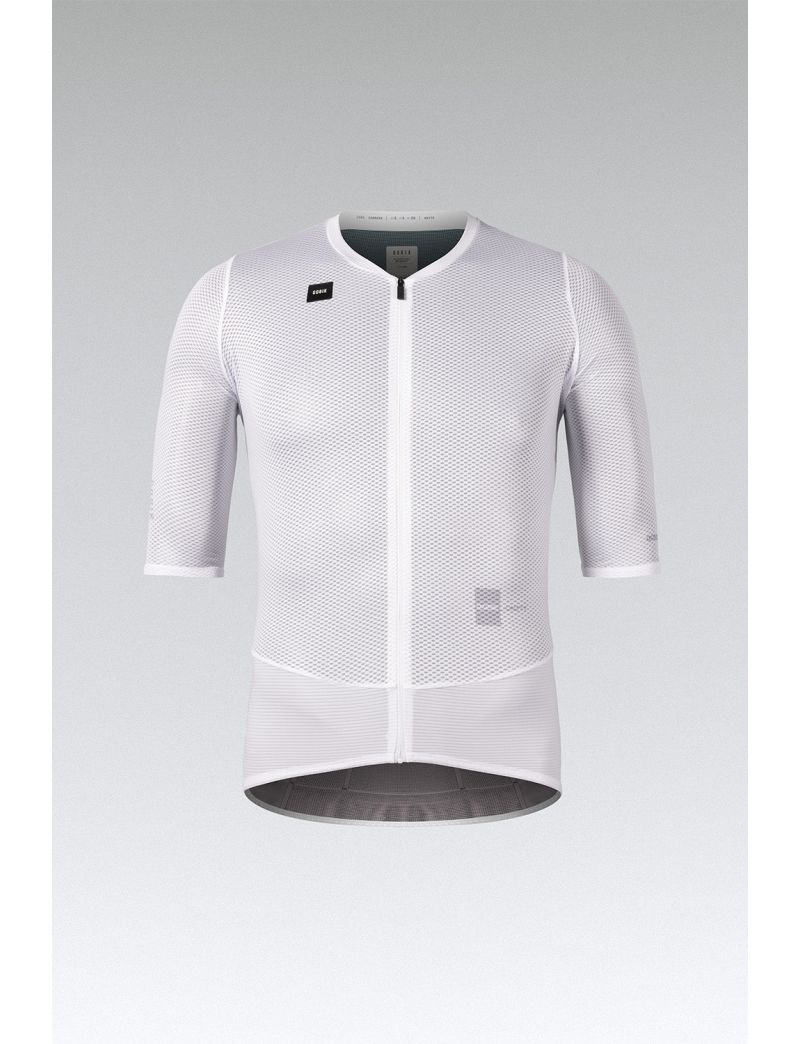 Koszulka kolarska GOBIK Carrera 3.0 White