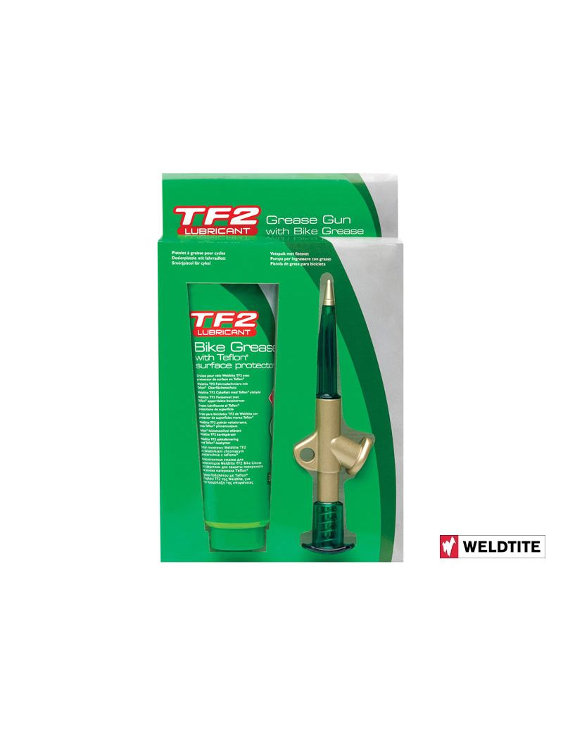 WELDTITE TF2 grease GUN & BIKE grease TEFLON + pistolet 125ml 