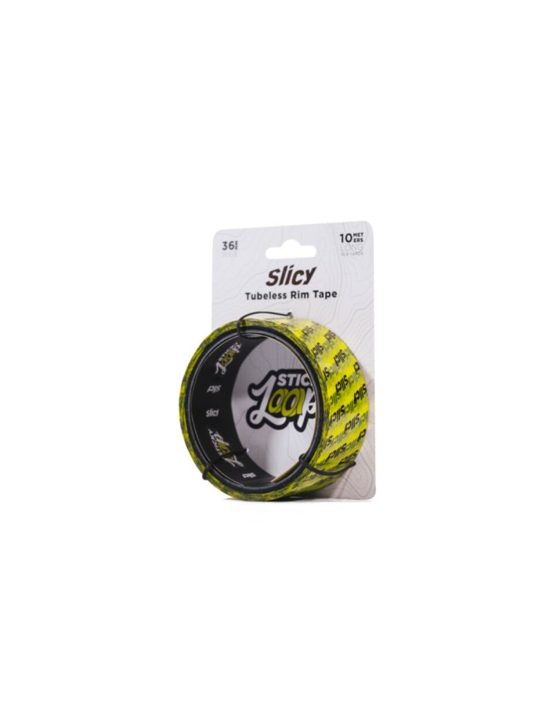 Taśma na obręcz SLICY - Sticky Loop Tubeless Rim Tape 10 m x 42 mm