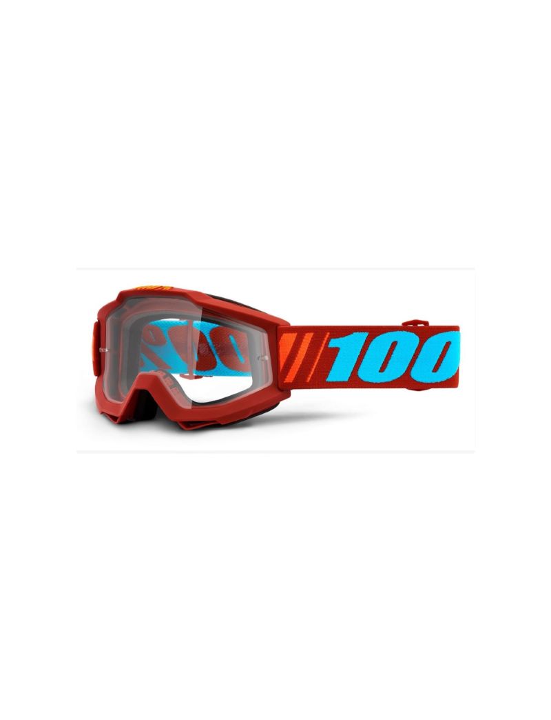 Gogle 100% Accuri Dauphine (Szyba Przezroczysta Anti-Fog, LT 88%-92%) 