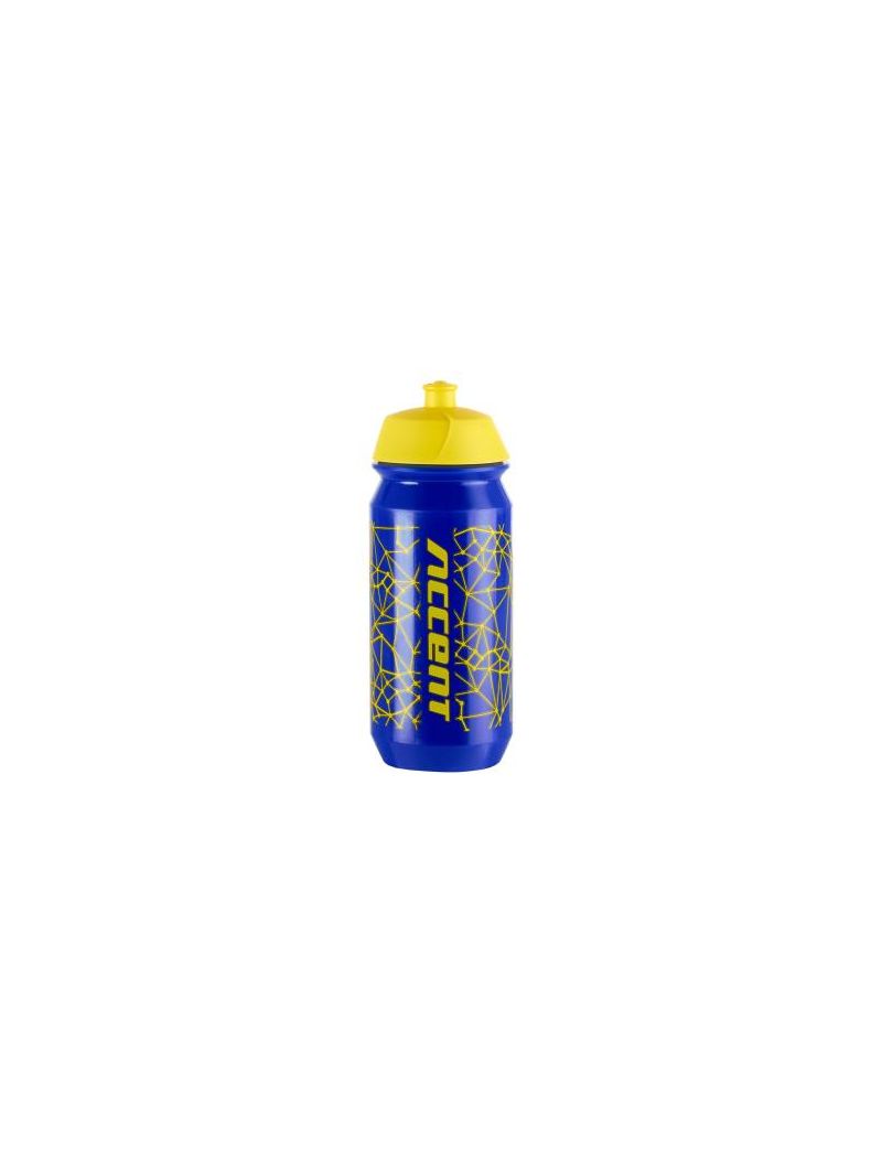 Bidon ACCENT Hero niebiesko-żółty 500 ml