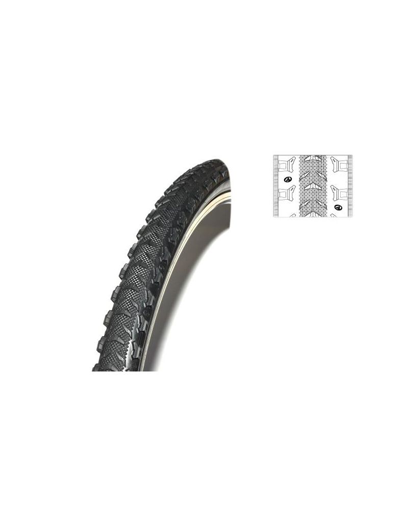 Opona AUTHOR ROCKET 26*2.1 czarna