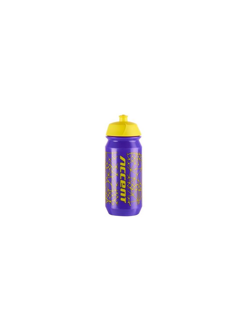Bidon ACCENT Hero fioletowo-żółty 500 ml