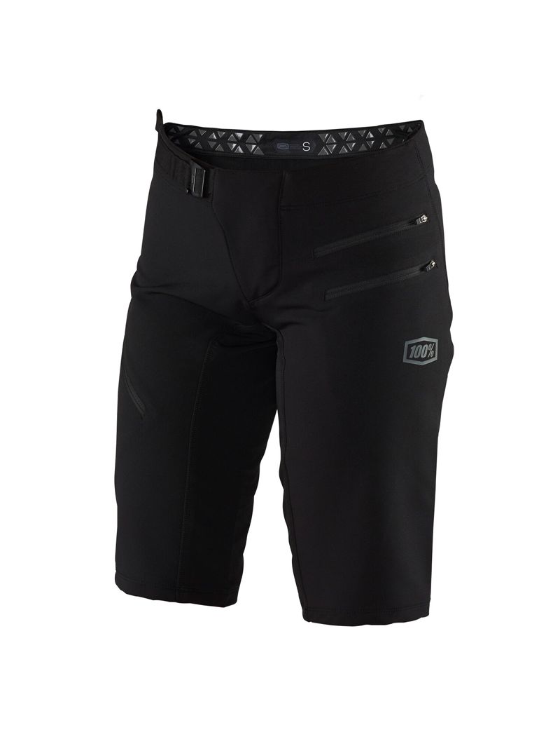 Spodenki 100% Women Airmatic czarny
