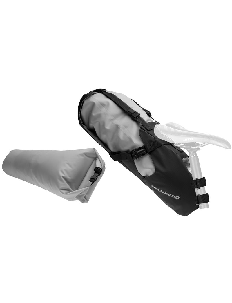 Torba pod siodło BLACKBURN OUTPOST SEAT PACK 10,5l z workiem wodoodpornym czarna (NEW) 