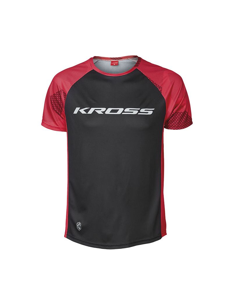 Koszulka KROSS Hyde Short Sleeve Red