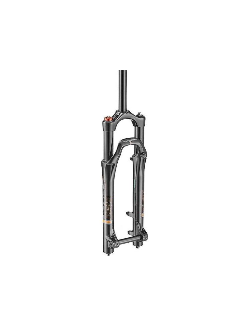 RST Amortyzator SPACE JUMP 26", 100mm, 28,6x260x0, czarny mat, Disc, oś TA 20mm 