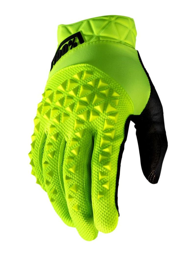 Rękawiczki 100% Geomatic L fluo yellow