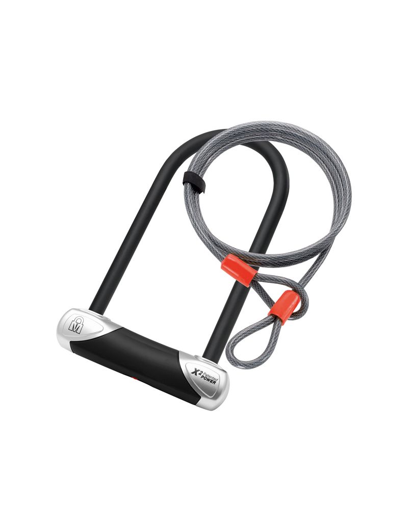 Zapięcie rowerowe MAGNUM 3102 U-LOCK - 13mm 115mm 230mm - 5 x Klucze z kodem + linka 10mm 120cm 