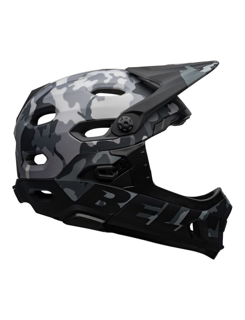 Kask full face BELL SUPER DH MIPS SPHERICAL matte gloss black camo roz. M (55-59 cm) (NEW) 