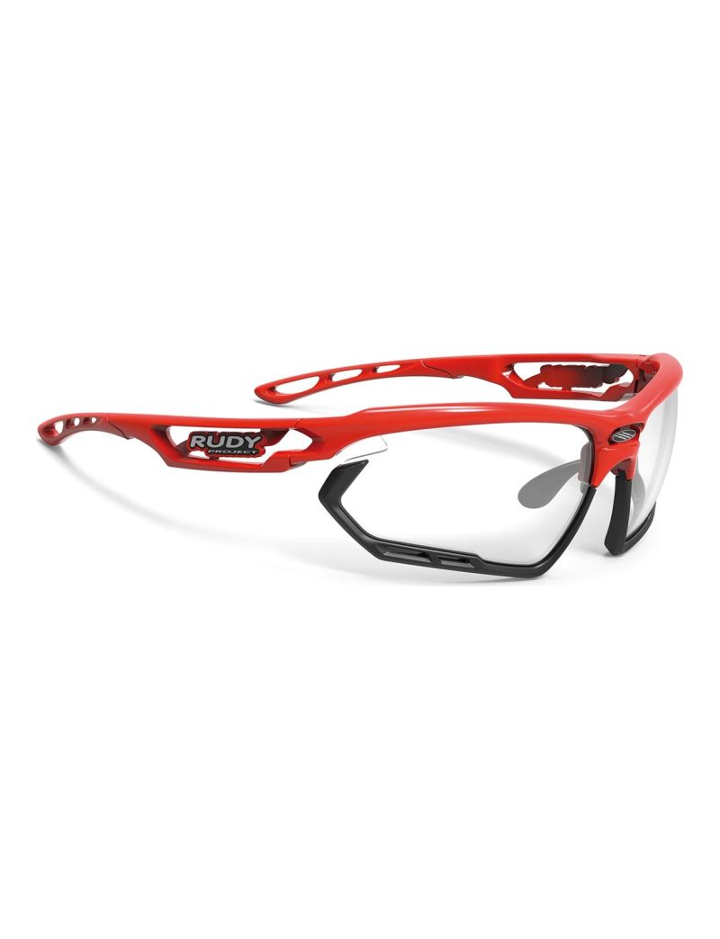 RUDY PROJECT okulary Fotonyk Fire red gloss / Bumpres Black - ImpactX 2 Black