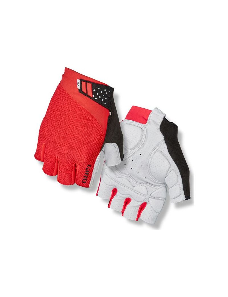 Rękawiczki męskie GIRO MONACO II GEL krótki palec bright red roz. S (obwód dłoni 178-203 mm / dł. dłoni 175-180 mm) (NEW) 