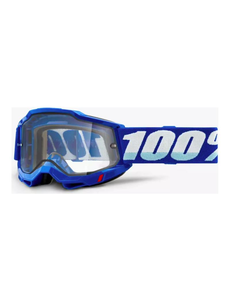 Gogle 100% Accuri 2 Enduro Moto Blue (szyba przezroczysta podwójna)