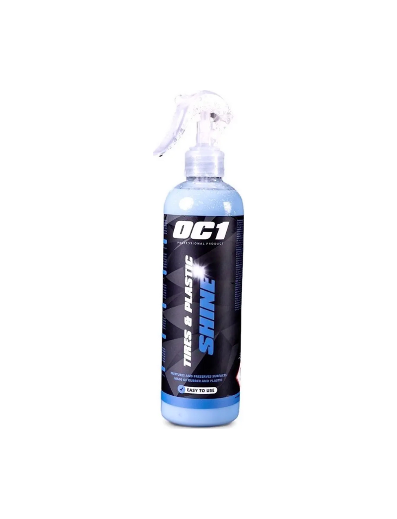 Preparat ochronny i nabłyszczający OC1 Tires & Plastic Shine 450 ML 