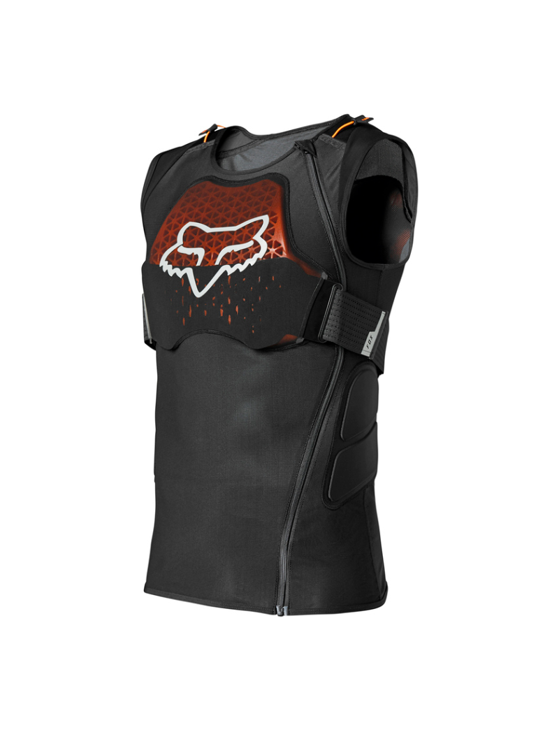 Kamizelka z Ochraniaczami FOX Baseframe Pro D3O Black - XL
