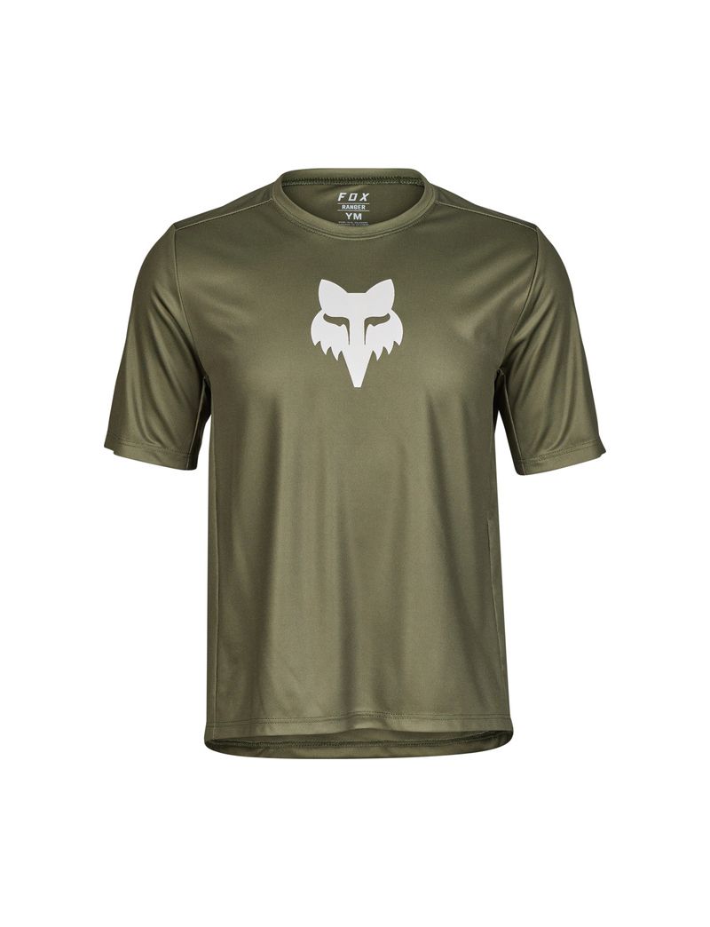 Fox Koszulka Rowerowa Junior  Ranger Olive Green Ym