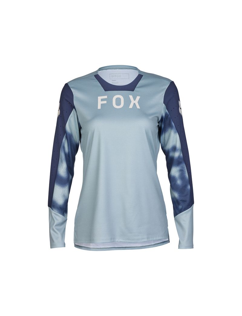 Fox Koszulka Rowerowa Z DŁugim RĘkawem Damska  Defend Taunt Gunmetal L