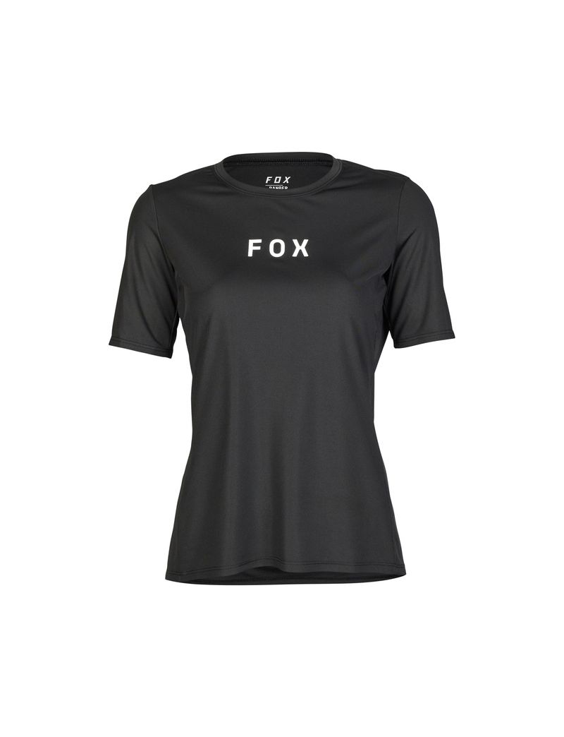Fox Koszulka Rowerowa Damska  Ranger Wordmark Black M
