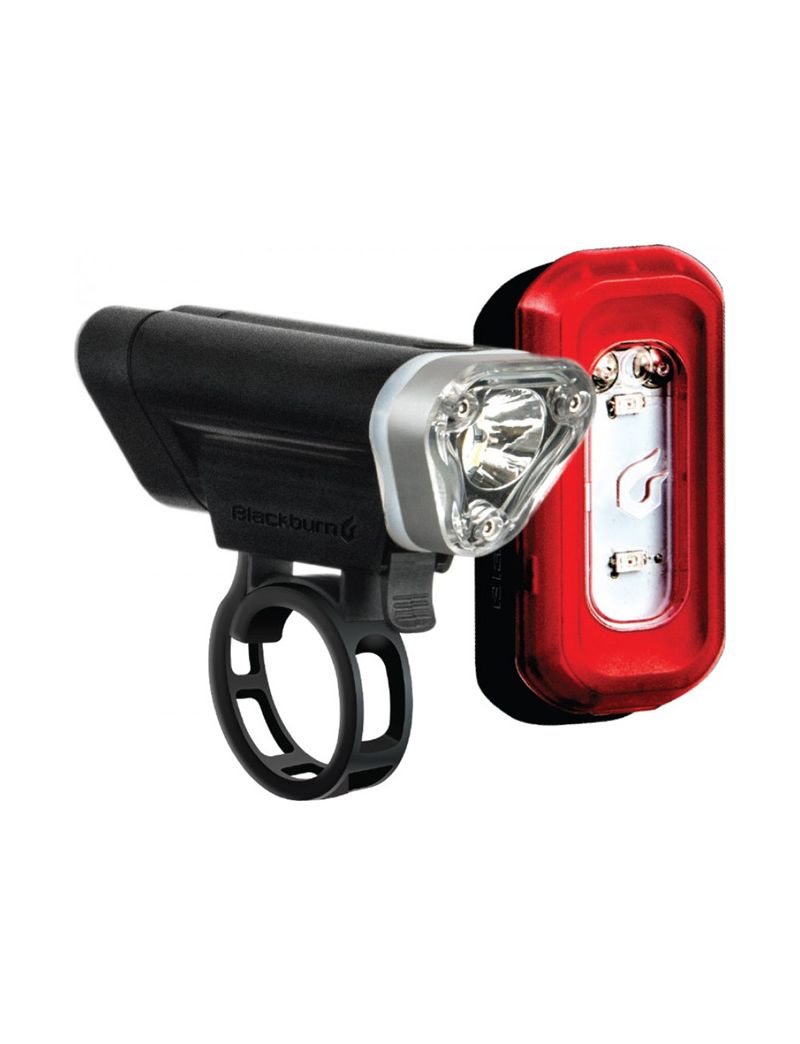 Zestaw lampki BLACKBURN LOCAL 75 przód 75 lumenów, LOCAL 15 tył 15 lumenów (NEW) 