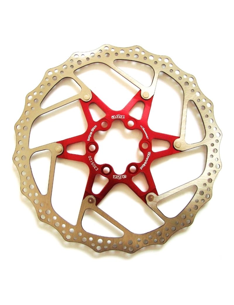 Tarcza hamulcowa A2Z 180mm ATD czerwony