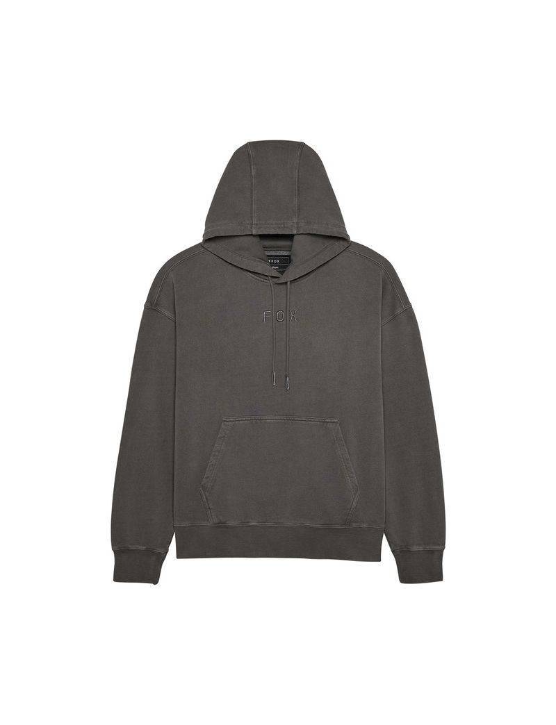 Fox Bluza Z Kapturem  Wordmark Oversized Fleece Po Pewter S