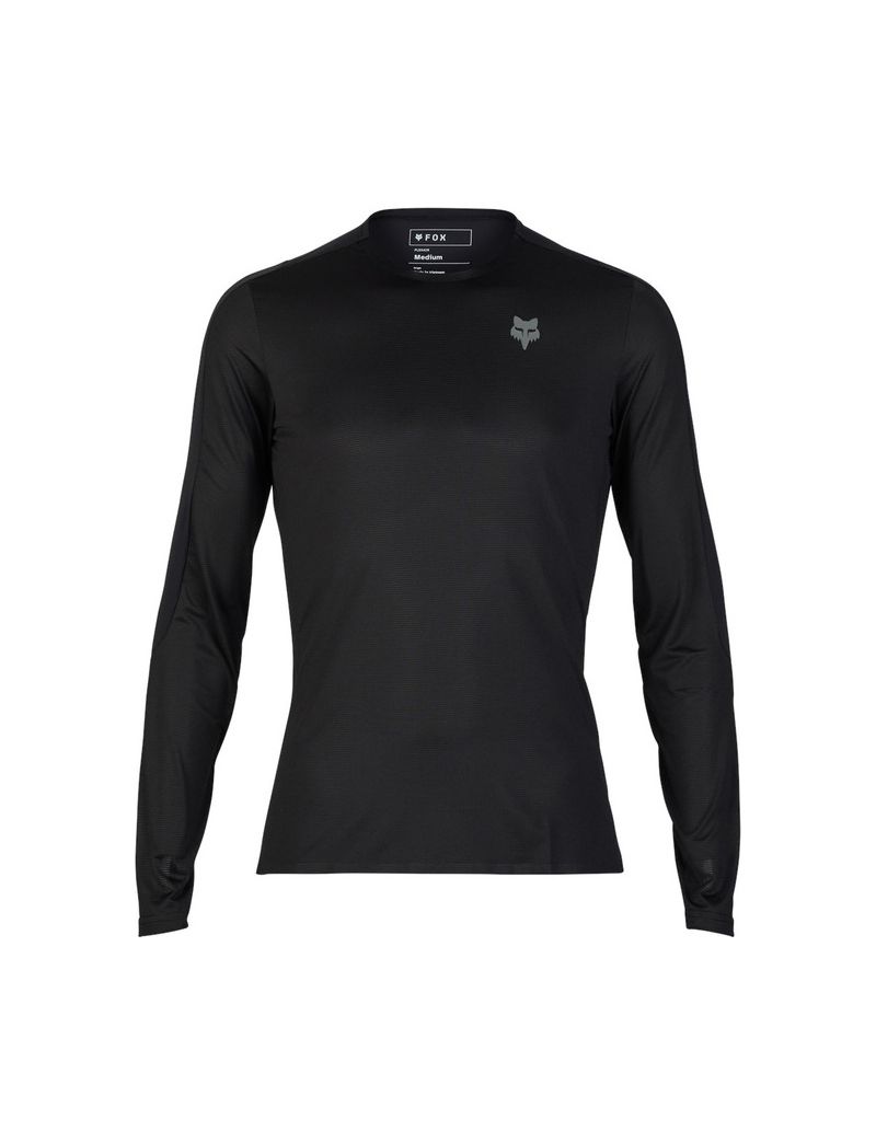 Fox Koszulka Rowerowa Z DŁugim RĘkawem  Ascent Black L