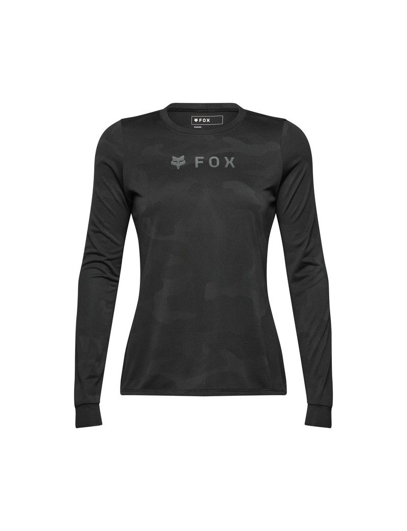 Fox Koszulka Rowerowa Z DŁugim RĘkawem Damska  Ranger Tru Dri Black Xs