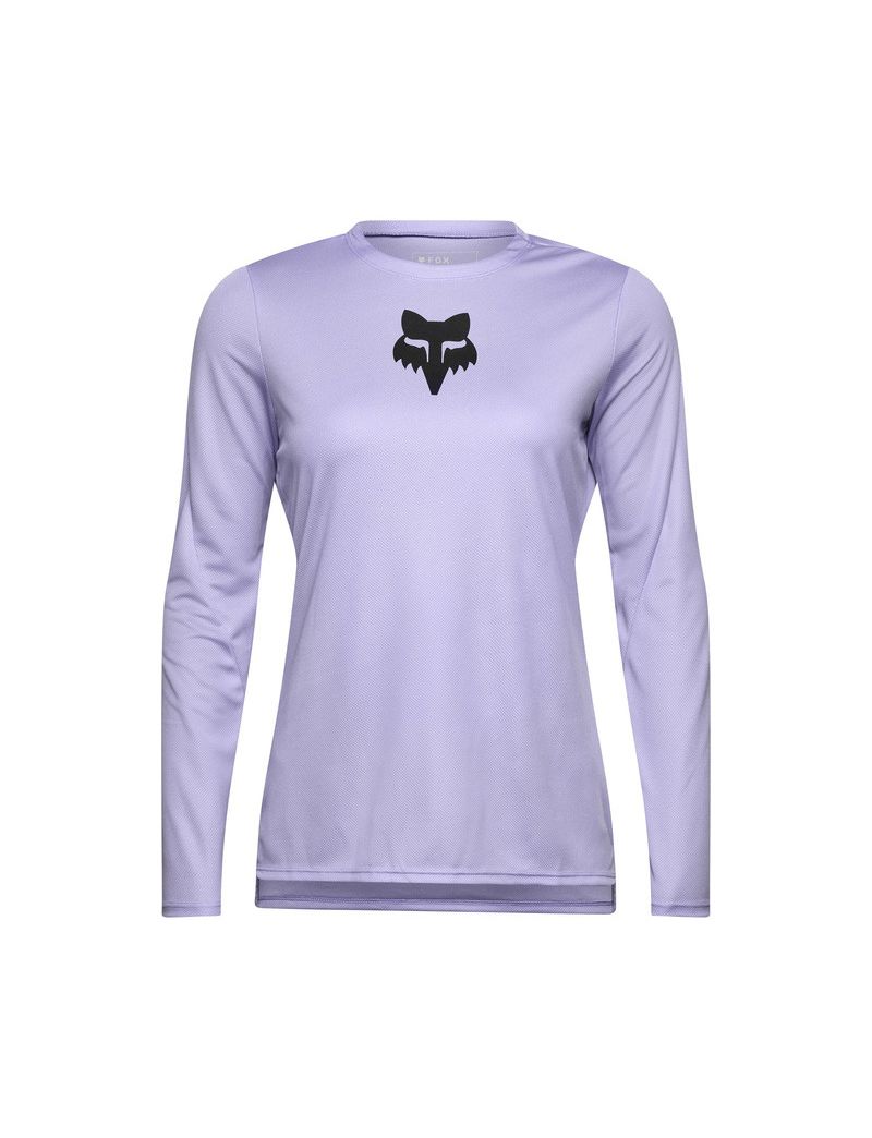 Fox Koszulka Rowerowa Z DŁugim RĘkawem Damska  Ranger Head Lilac M