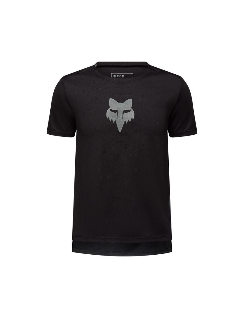 Fox Koszulka Rowerowa Junior  Ranger Head Black Ys