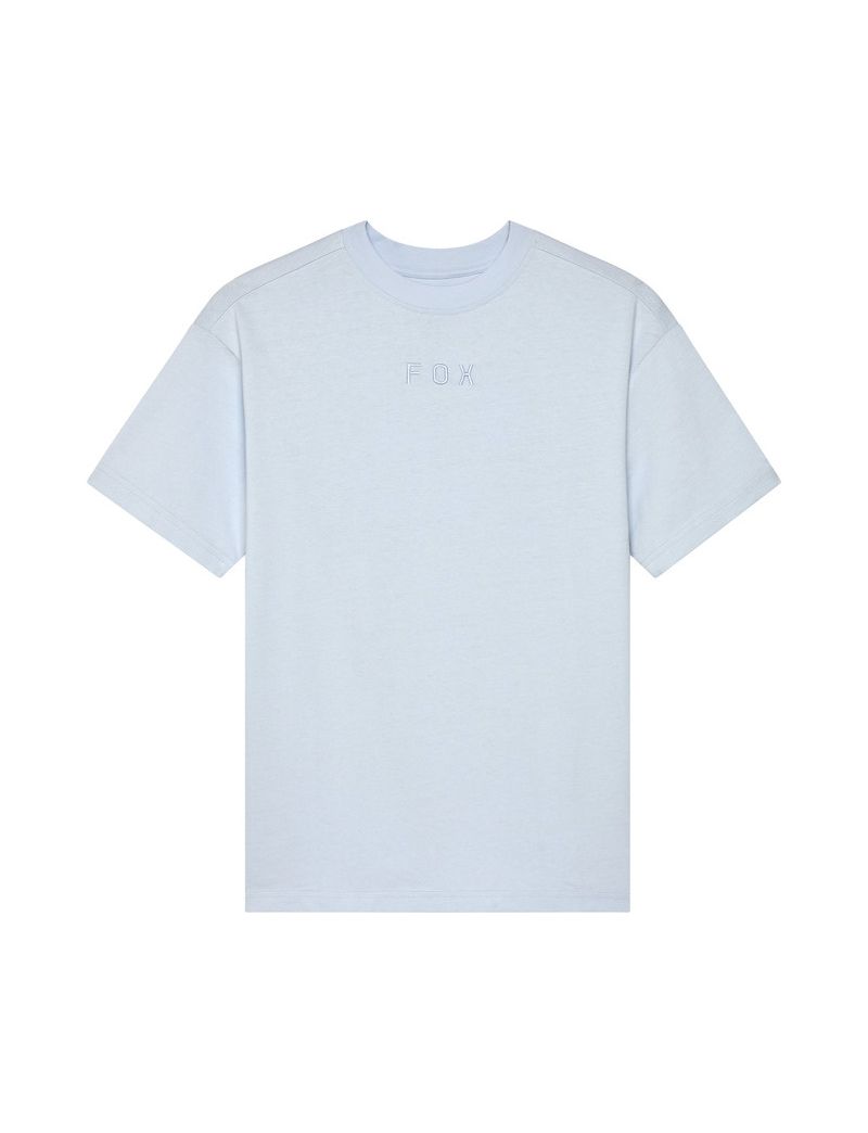 Fox T-shirt Damski  Wordmark Os Pale Blue Xs
