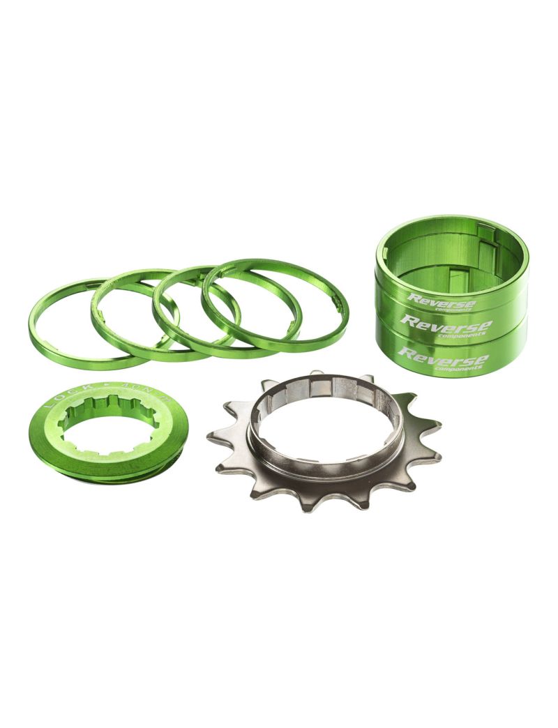 REVERSE Single Speed Kits 13T zielony