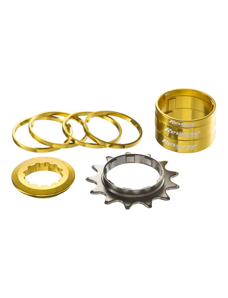 REVERSE Single Speed Kits 13T zloty