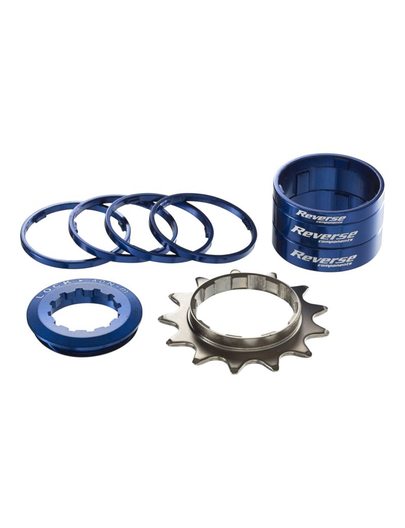 REVERSE Single Speed Kits 13T niebieski