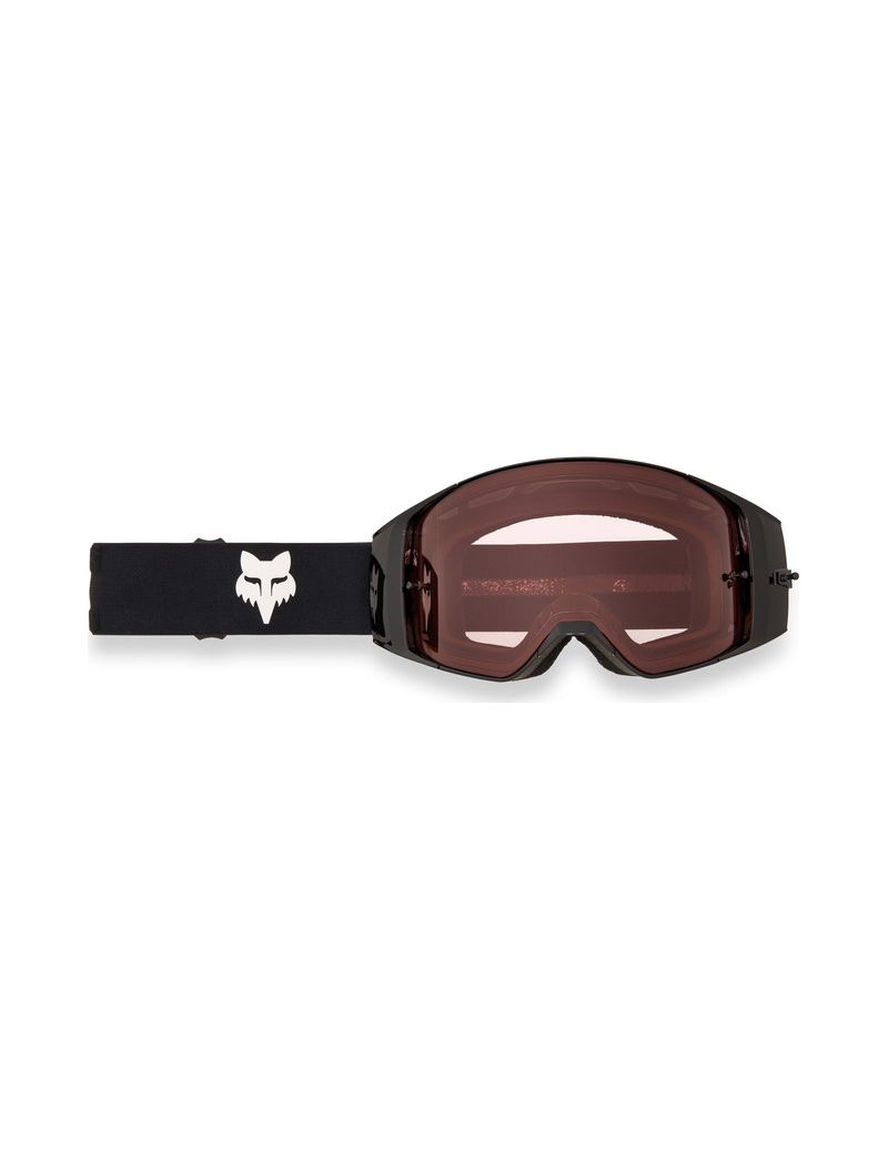 Fox Gogle Rowerowe  Vue Max Vivid Black/red Os
