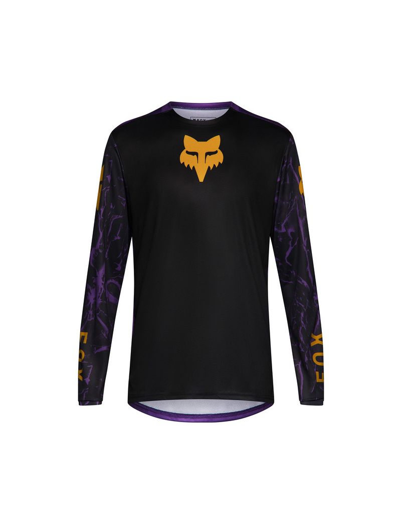 Fox Koszulka Rowerowa Z DŁugim RĘkawem Junior  Ranger Img Print Plum Ym